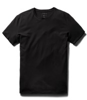 Футболка мужская с вышитой надписью Tesla черная