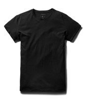 Женская футболка с вышитой надписью Tesla черная