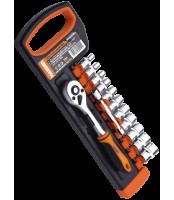 Набор торцевых головок HARDEN 510013  (1/4", 13 предметов) 