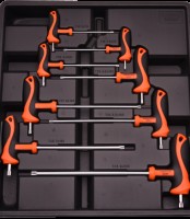 Набор имбусовых ключей TORX с Т-образной рукояткой HARDEN 520657 ( 3-8 мм, 8 шт )
