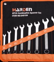 Набор комбинированных ключей HARDEN 540104 ( 8 штук )