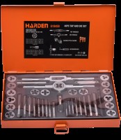 Набор метчиков и плашек HARDEN 610459 ( 40 предметов )