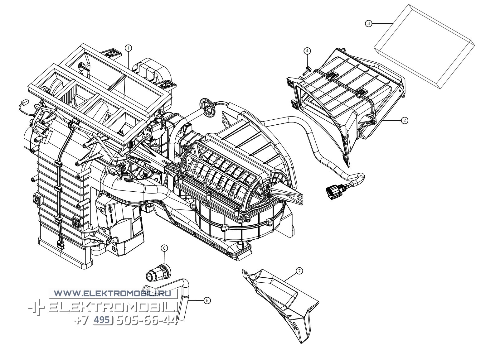 Heater Assembly And Pollen Filter